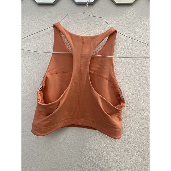 Outdoor Voices Sports Bra Coral Orange Activewear Exercise Padded Small - Picture 2 of 7